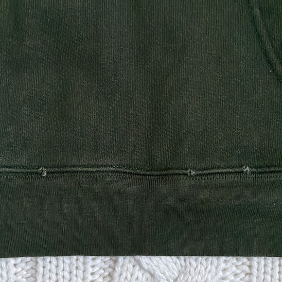 Golden by TNA Cropped Dark Green Pullover Hoodie - Picture 7 of 7